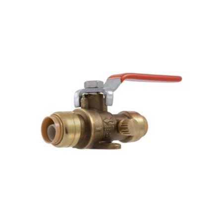 SHARKBITE/CASH ACME 12 Ball Valve And Drain 24615-0000LFA